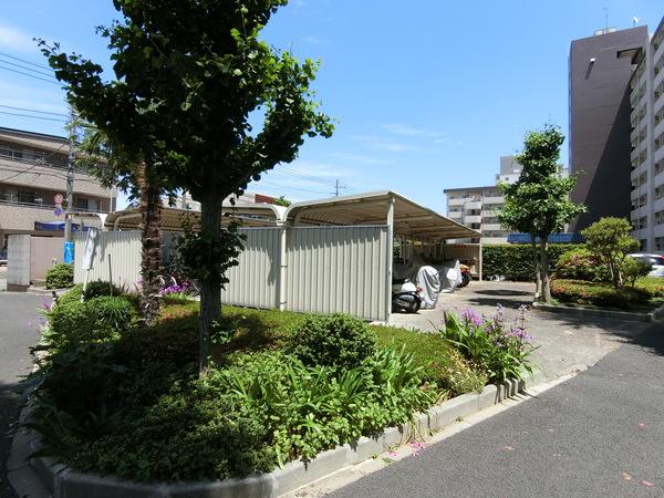 屋根付き駐輪場