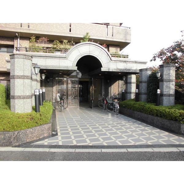 整備されたエントランス