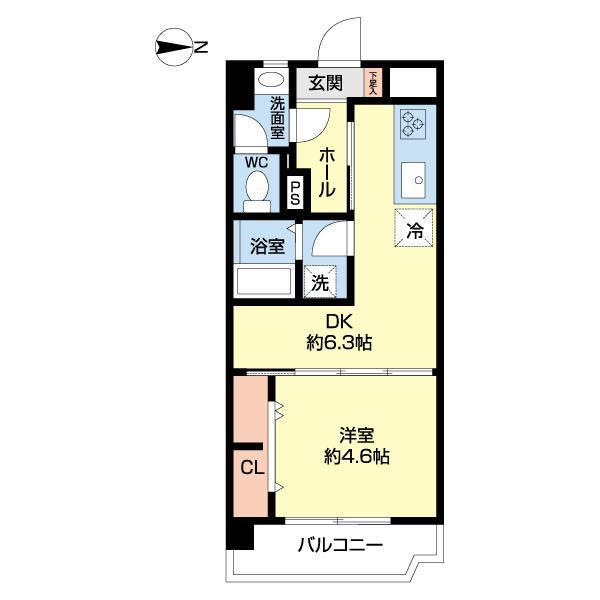 阿佐ヶ谷ダイヤモンドマンション（0602） 間取り図画像