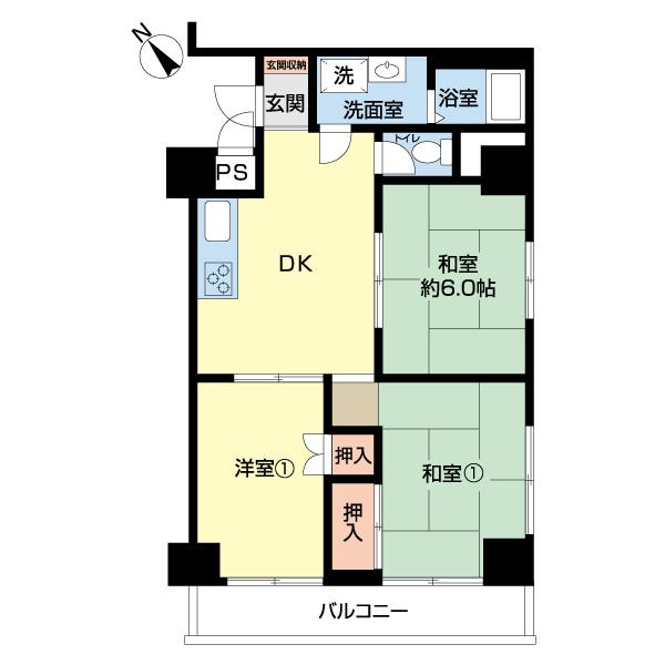 新大塚タウンプラザ 間取り図画像