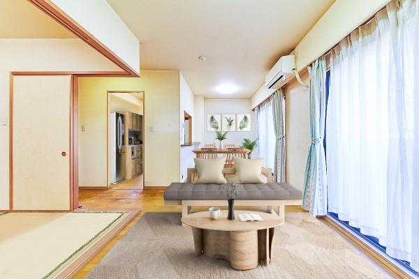 CGで作成したリフォーム・家具設置イメージです。