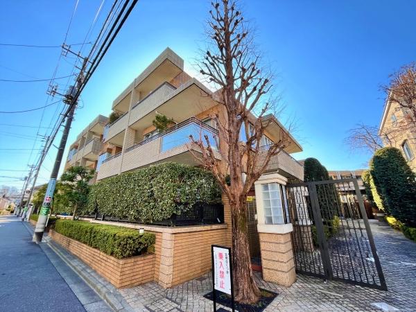 外観は上質な風合いのある淡いブラウンとアイボリーの二丁掛タイル