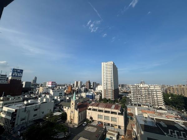 東側バルコニーからの眺望