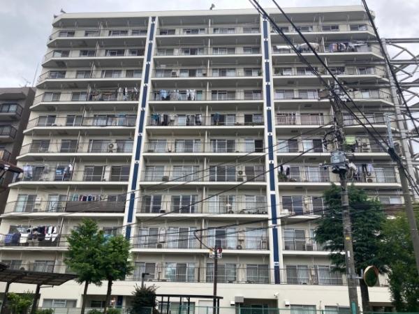 外観　1978年2月築　地上11階建て　総戸数64戸