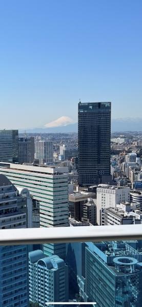 バルコニーの南側眺望はみなとみらいを一望する夜景（気象条件により、永続的保証なし）