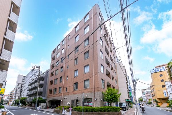 「ディナ・スカーラ亀戸」開放的な角地の立地