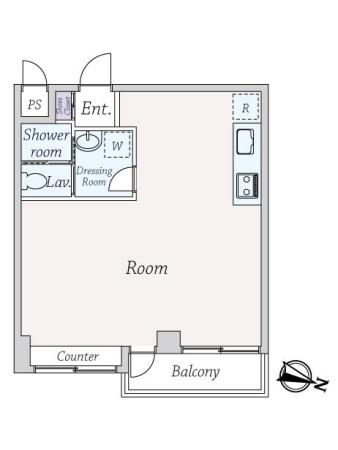 ダイアパレス二番町 間取り図画像
