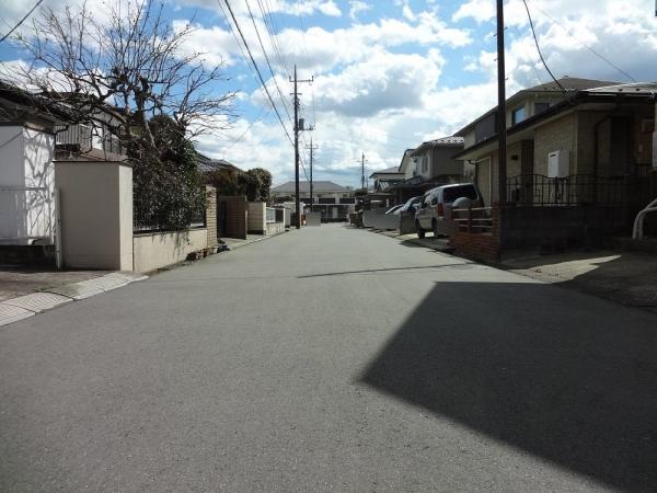 敷地北西側より撮影
