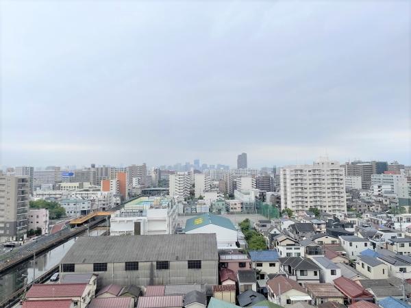 西向き眺望