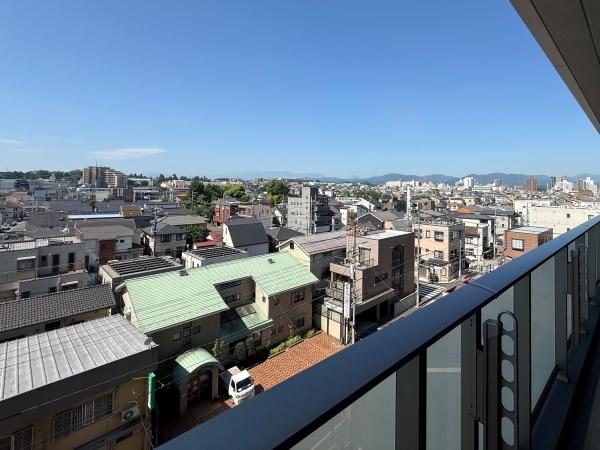 南向きバルコニーからの眺望（眺望は永続的に保証されるものではありません）