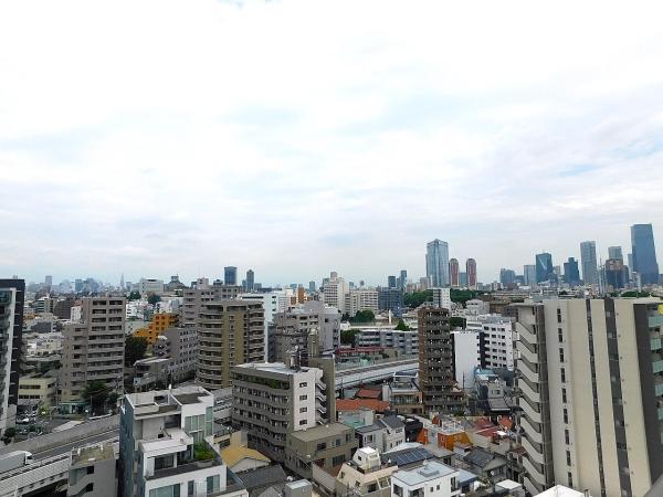 バルコニーからの眺望（北側・眺望は永続的に保証されるものではありません）