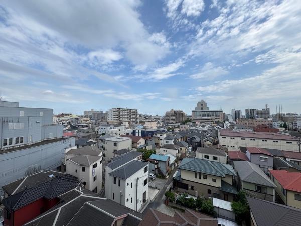 南側バルコニーからの眺望（眺望は未来永劫的に保証されるものではございません）