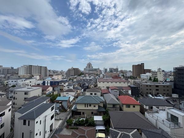 南側バルコニーからの眺望（眺望は未来永劫的に保証されるものではございません）