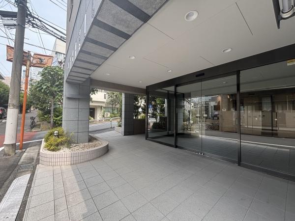 入居者をお迎えするエントランス