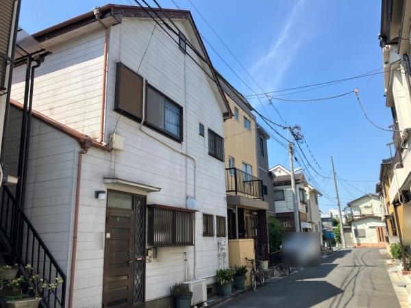 敷地北東側より撮影