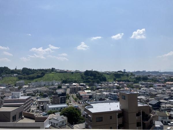 バルコニーからの眺望（眺望は永続的に保証するものではありません）