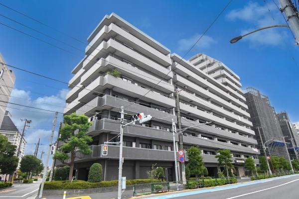 南東側外観　東西線「西葛西」駅徒歩７分　平坦で歩き易い道のりです