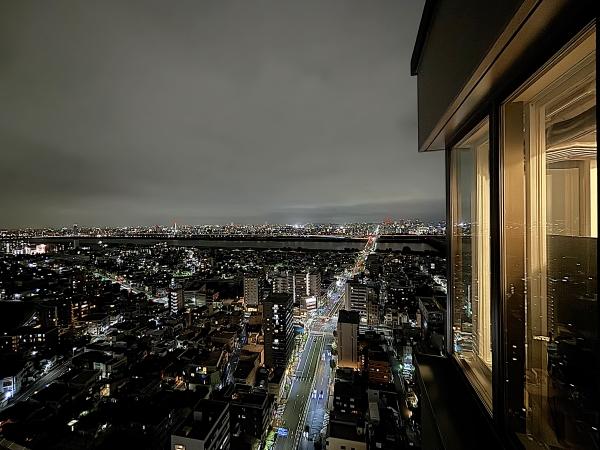 北東側バルコニーからの眺望（眺望は永続的に保証されるものではありません）