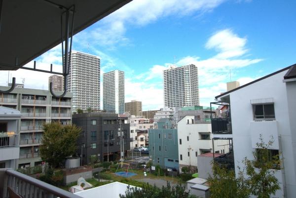 北東方向の眺望です