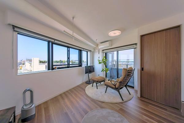 リビングダイニングキッチンは約13.2帖の空間です