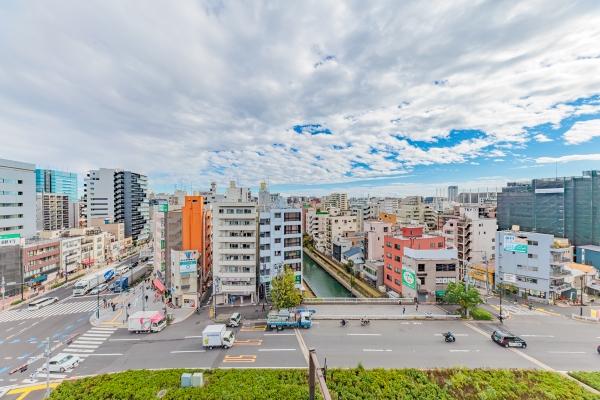 東側の眺望です