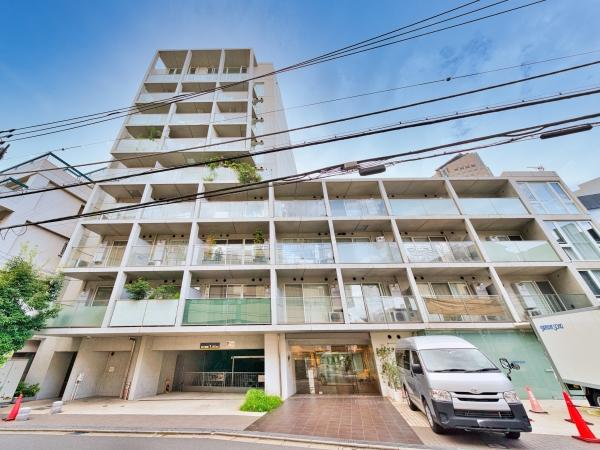 外観　2009年12月築　JR渋谷駅徒歩7分の立地