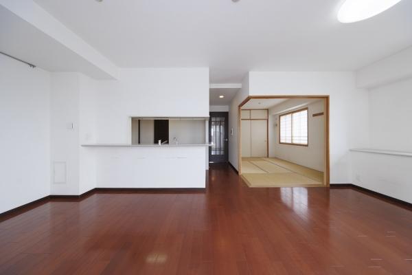 約16.9帖のリビングダイニングキッチン