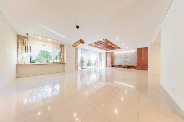 約３３．６帖のリビングダイニング