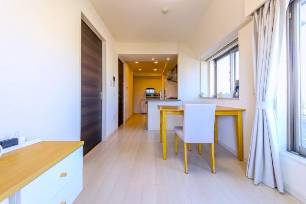 リビング・ダイニング（CGで作成したリフォームイメージです）