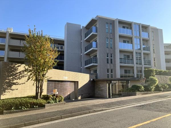 無電柱の美しい街並みに佇む邸宅