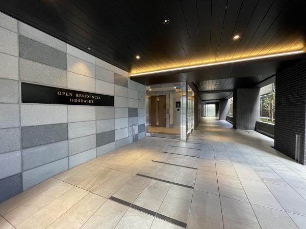 高級感のあるエントランス