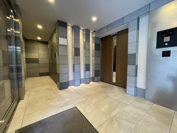 高級感のあるエントランス