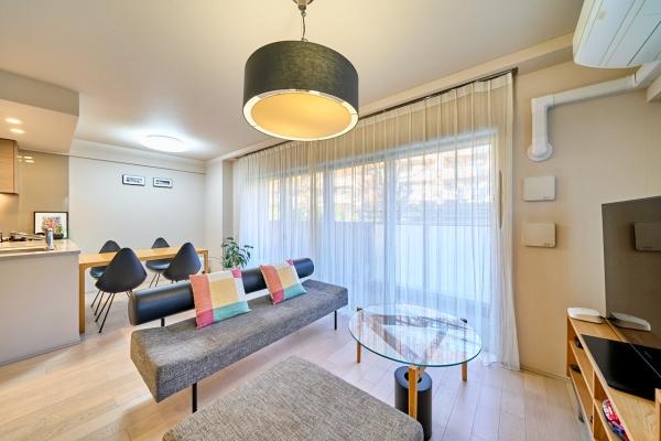 約15.5帖のリビングダイニングキッチン、TES温水式床暖房