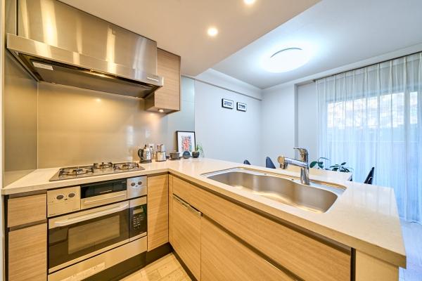 約15.5帖のリビングダイニングキッチン、TES温水式床暖房