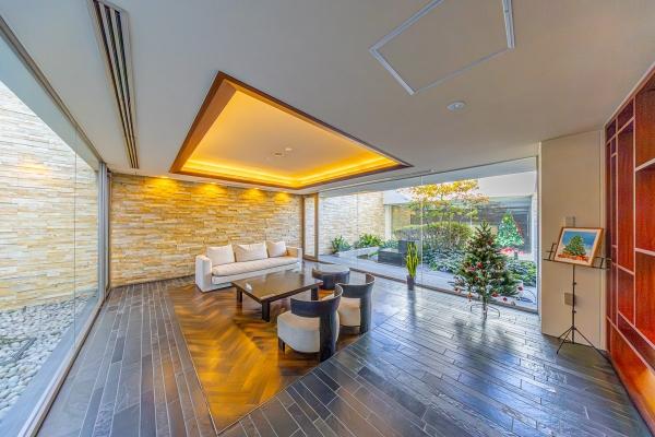 リビングダイニングキッチンは約16.6帖の空間です