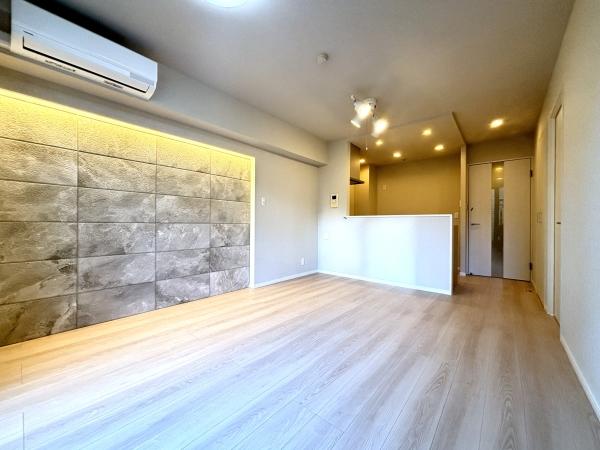 約１２．３帖の南西向きのLDK