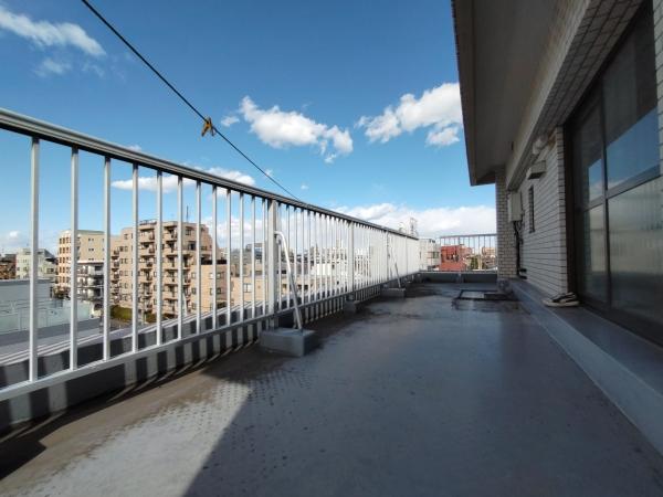 ルーフテラスからの眺望（眺望は永続的に保証されるものではありません）