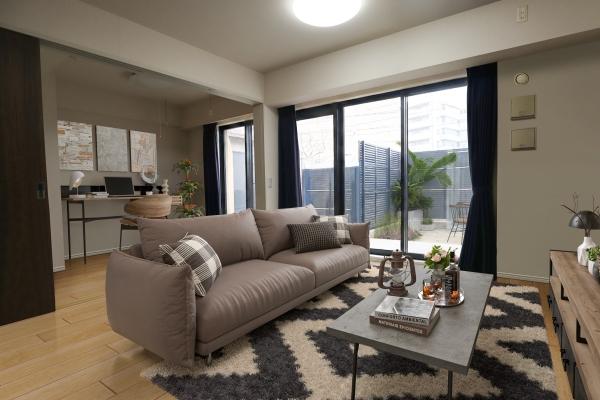 ＣＧで作成したリフォーム・家具設置イメージです。