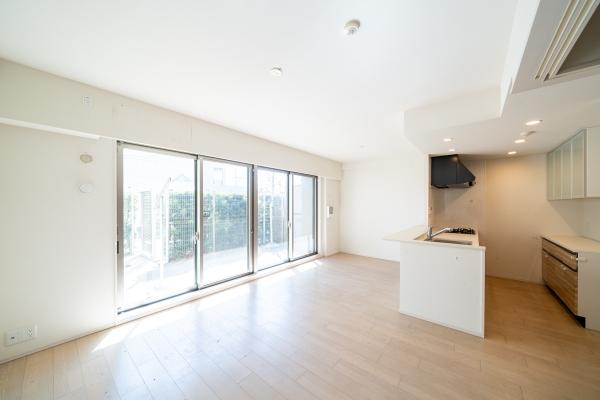 約１５．４帖のリビングダイニングキッチン