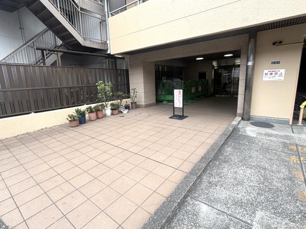 趣のあるエントランス