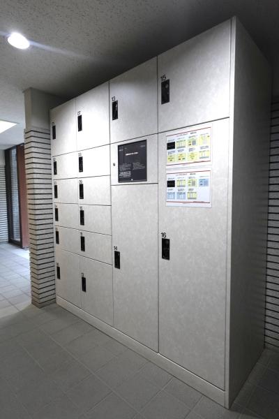 管理が行き届いたエントランスホール