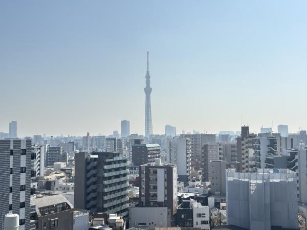 バルコニーから南東方面の眺望　