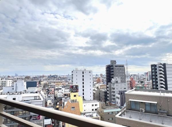 南東側バルコニーからの眺望（永続的に保証されるものではありません）