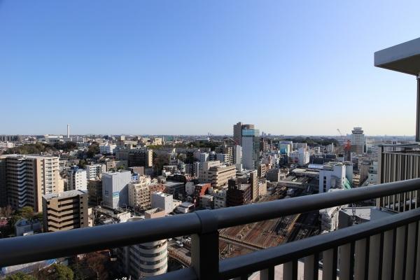 バルコニーからの眺望（永続的に保証するものではございません）