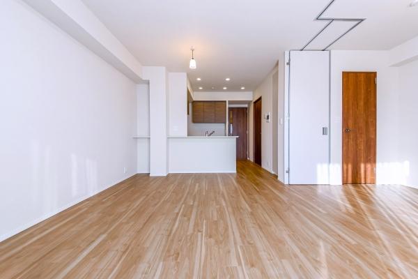 約１４．４帖のリビングダイニングキッチン