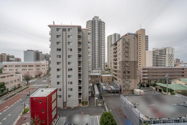 バルコニーからの眺望　南側を撮影