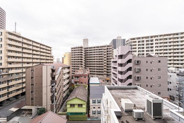 バルコニーからの眺望　南側を撮影