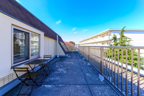 28.71平米のルーフバルコニー