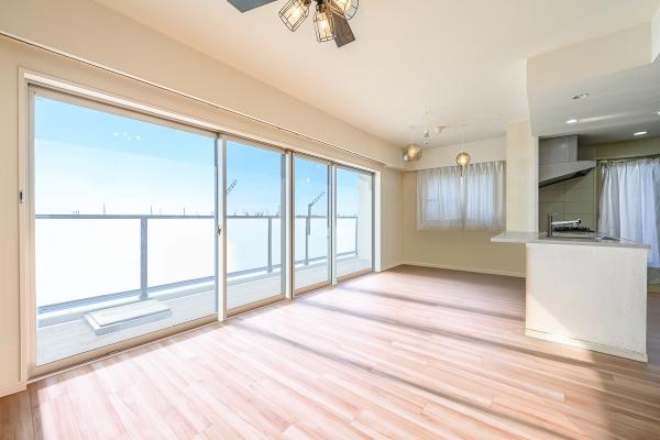 リビング　CGで作成したリフォームイメージです。