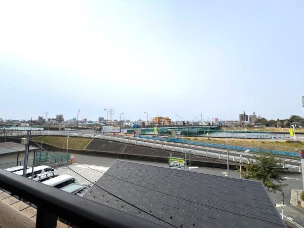 南西側バルコニーからの眺望